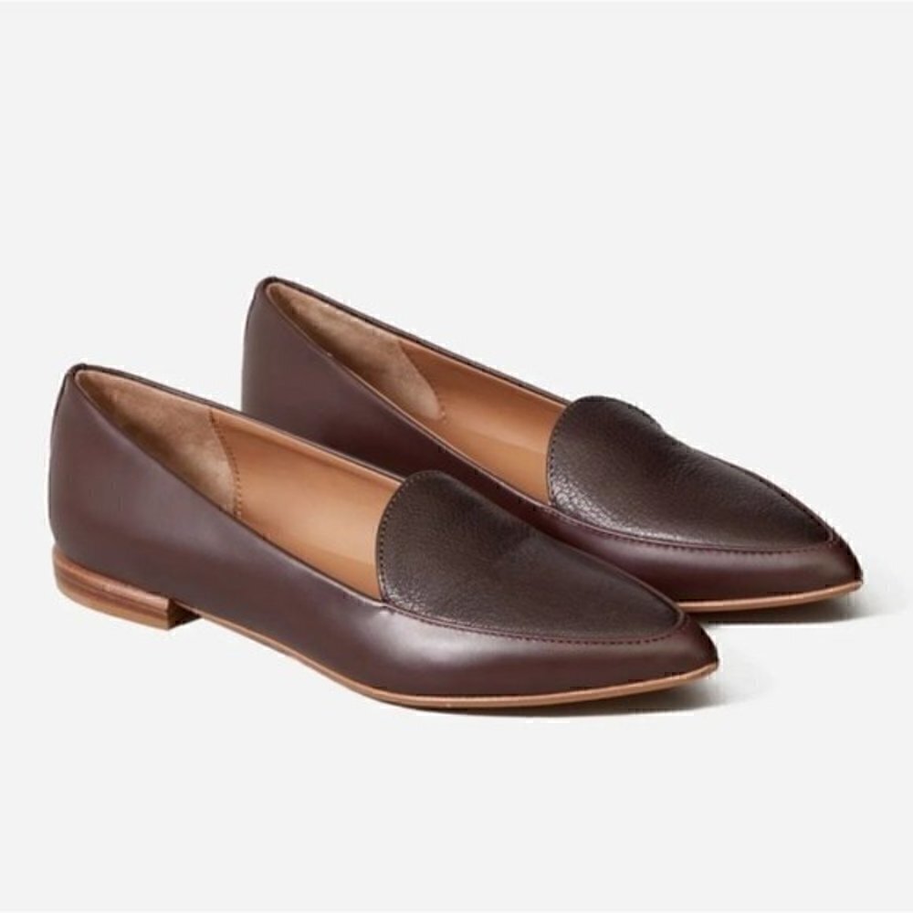 Everlane The Modern Point in Dark Blackish Brown‌‌‌‌‌